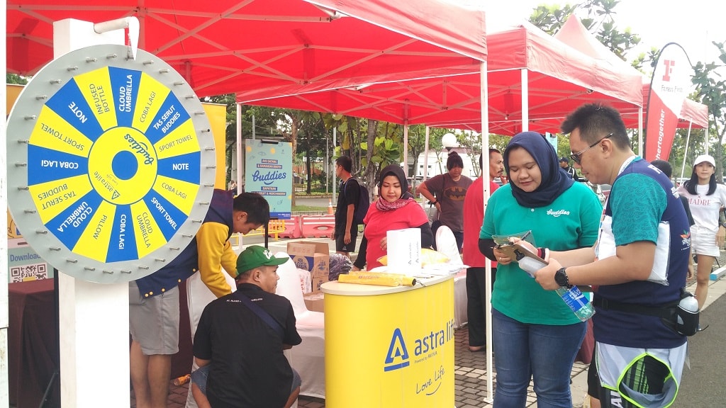Astra Life Dukung 6th Anniversary Triathlon Buddies 2018