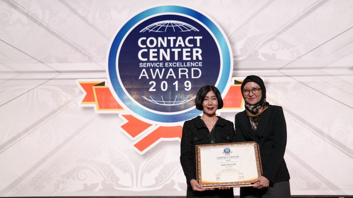 Astra Life Raih Penghargaan di Ajang Contact Center Service Excellence Award 2019