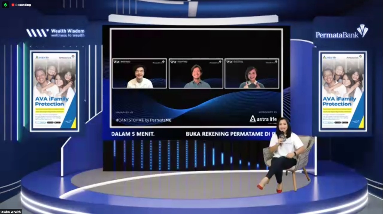 Talkshow “Growing Up Without Money Issues” Oleh Astra Life dan PermataBank di Acara Wealth Wisdom 2021